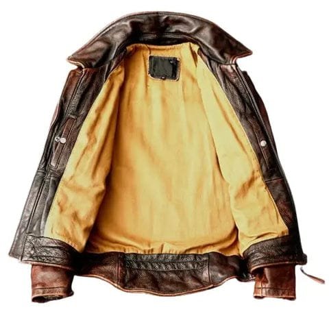 Blouson En Cuir Homme : L’élégance Du Style Vintage Biker! 1 Blouson-en-cuir-pour-homme-style-vintage-biker-intérieur