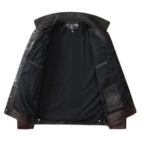 Blouson-vintage-en-cuir-marron-pour-homme-intérieur