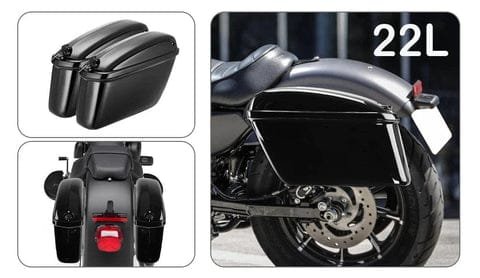Explorez L’aventure Avec Notre Sacoche Moto Latérale 22l ! 1 Sacoche-moto-laterale-22l-branding