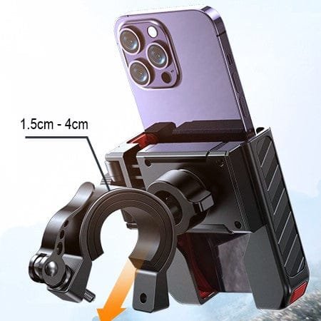 Support Téléphone Moto Antichoc : Sécurisez Votre Appareil En Route ! 1 Support-téléphone-moto-universel-anti-choc-et-vibration-branding