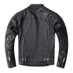 Adoptez Le Look Branché Avec Notre Blouson Cuir Motard Noir Et Blanc !