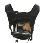 adoptez le style avec sac a dos moto coque noir et rouge 666 1