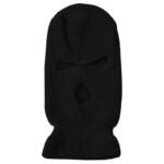 adoptez le style bad boy avec notre cagoule moto 3 trous noir 801 1