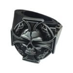 Adoptez L’esprit Rebelle Avec Notre Ceinture Tête De Mort Ajustable !