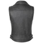 Affichez Un Look Audacieux Avec Notre Gilet Biker En Cuir Homme !
