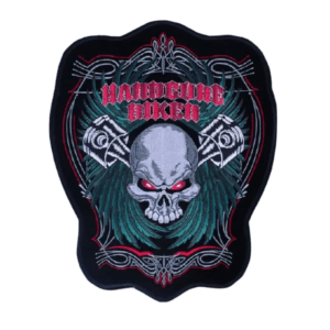 Affichez Votre Audace Avec Ce Patch Biker Dorsal Spectaculaire!