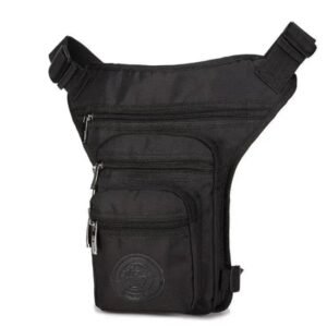affichez votre badass attitude avec notre sac de cuisse moto noir sacoche de jambe 723 1