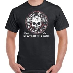 Affichez Votre Esprit Libre Avec Le T-shirt Biker Bronx Motorcycle !