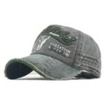 affichez votre esprit rebelle avec notre casquette biker vintage vert clair 698 1