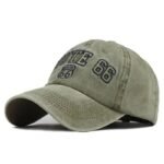affichez votre fierte avec la casquette biker route 66 kaki 847 1