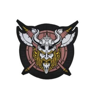 Affichez Votre Force Avec Le Viking Biker Patch Incontournable!