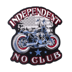 affichez votre liberte avec le patch biker independant brode 121 1