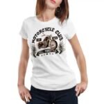 affichez votre passion avec ce tee shirt moto pour femme audacieuse blanc s t shirt 676 1