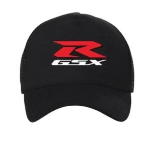 affichez votre passion avec la casquette moto suzuki gsxr rouge 270 1