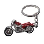 affichez votre passion avec le porte cle moto rouge style portecle 376 1