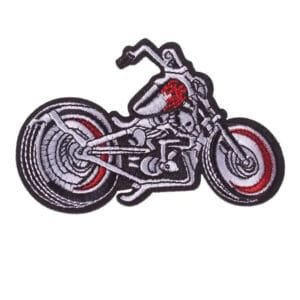 Affichez Votre Passion Avec Notre Patch Brodé Moto Durable!