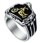 Affichez Votre Style Avec La Bague Biker Acier Harley-davidson !