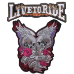 affichez votre style avec le patch biker lethal angel brode 433 1