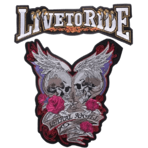 affichez votre style avec le patch biker lethal angel brode 433 1