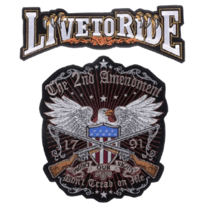 Affichez Votre Style Avec Le Patch Biker Usa Du 2nd Amendement!