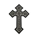 affichez votre style avec le patch croix celtique biker audacieux brode 654 1 1