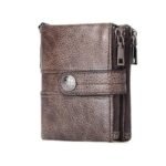 affichez votre style avec le portefeuille rock n roll biker marron vieilli portefeuille 579 1