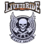 affichez votre style avec notre inoubliable patch biker cafe racer brode 543 1