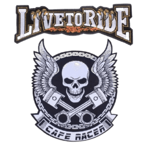 affichez votre style avec notre inoubliable patch biker cafe racer brode 543 1
