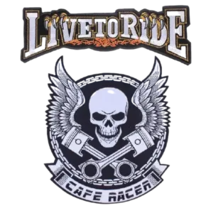 Affichez Votre Style Avec Notre Inoubliable Patch Biker Cafe Racer ! 1 Affichez Votre Style Avec Notre Inoubliable Patch Biker Cafe Racer!