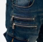Affichez Votre Style De Motard Avec Notre Jean Moderne Et élégant!