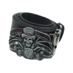 Affichez Votre Style Rebelle Avec La Ceinture Moto Cuir Authentique !