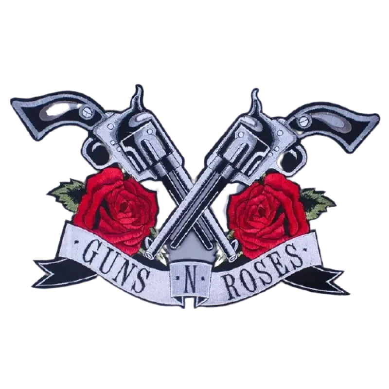 Affichez Votre Style Rock Avec Le Patch Guns Nroses!