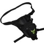 affichez votre style sac de jambe moto incontournable pour bikers vert sacoche de jambe 334 1