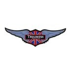affirmez votre style avec le patch biker triumph brode 755 1
