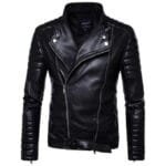 Affirmez Votre Style Avec Notre Veste Biker Homme En Simili Cuir! 2xl