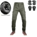affrontez lhiver avec style grace a notre jean de moto special hiver protections 358 1