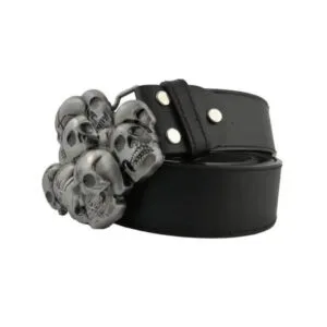 Ajoutez Du Caractère Avec La Ceinture Skull Pour Bikers !