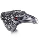 Bague Aigle En Acier Inoxydable: L’ultime Bijou Biker! 57