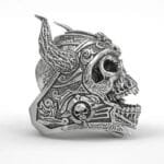 Bague Biker Acier Inoxydable: Osez L’audace Et Le Style!