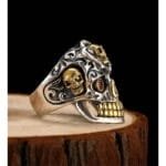 Bague Biker Argent: Vivez Intensément Avec Style Et Audace!