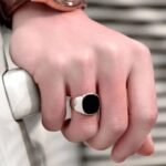 Bague Biker En Acier Inoxydable : élégance Et Simplicité Affirmée !