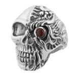 bague biker en argent massif sublimez votre style unique 54 4 446 1