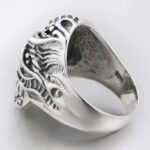 bague biker en argent massif sublimez votre style unique 953 1