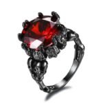 bague biker gothique lelegance audacieuse des femmes motardes 49 rouge 240 1 1