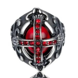 Bague Biker Templiers: Liberté Et Philosophie Biker à Votre Doigt! - 54.4