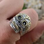 bague biker tete de mort osez le symbole du courage 234 1