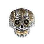 bague biker tete de mort osez le symbole du courage 48 5 864 1