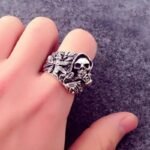 bague homme biker en argent massif osez afficher votre puissance 841 1