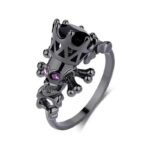 bague homme gothique le style audacieux des bikers a portee de main 51 5 violet 830 1