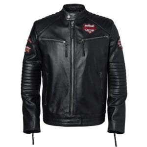 Blouson Biker élégant: Affrontez La Route Avec Style! Xs